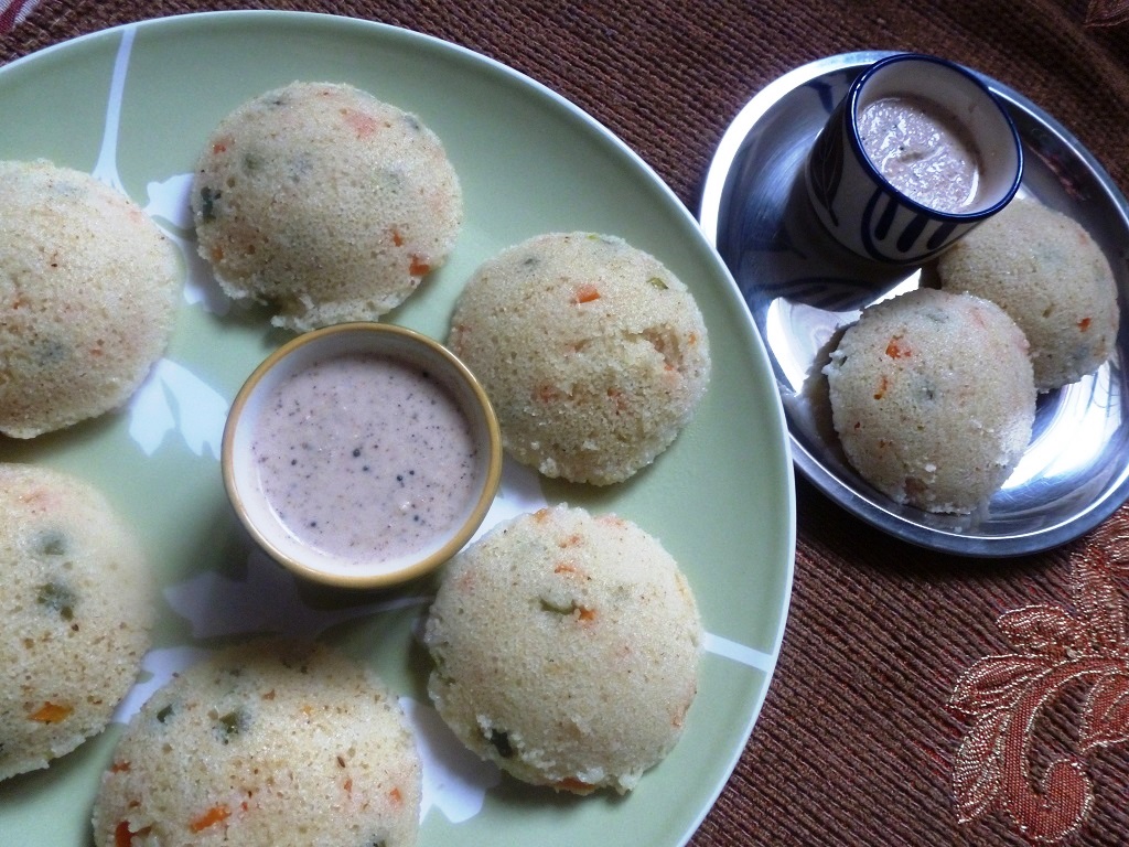 Vegetable Suji Idli Recipe with Eno | Instant Suji Idli Recipe 20 Instant Suji Veg Idli| Easy & Healthy Breakfast Recipe