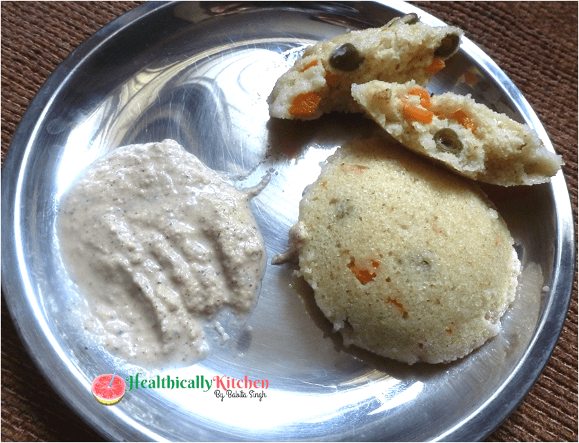 Vegetable Suji Idli Recipe with Eno | Instant Suji Idli Recipe 2 Vegetable Suji Idli Recipe with Eno | Instant Suji Idli Recipe